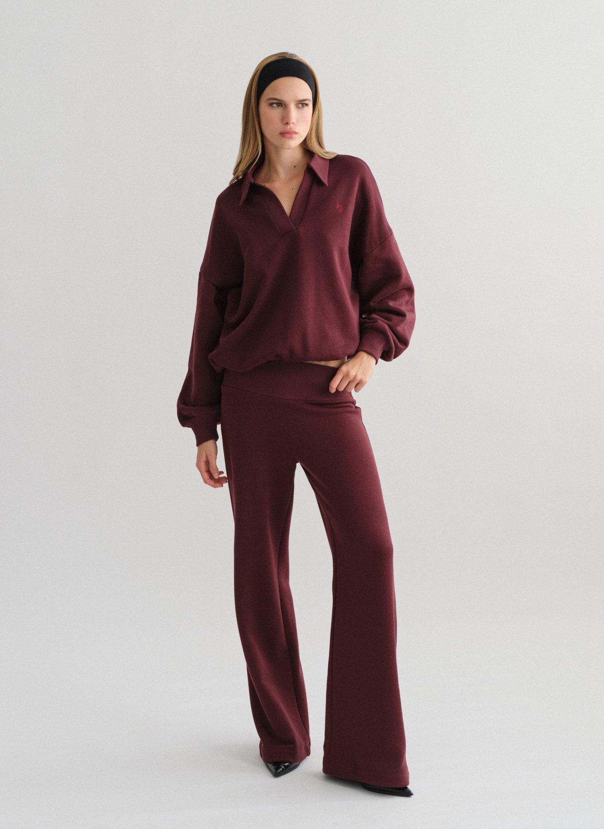 Sweatpants with wide waistband-28