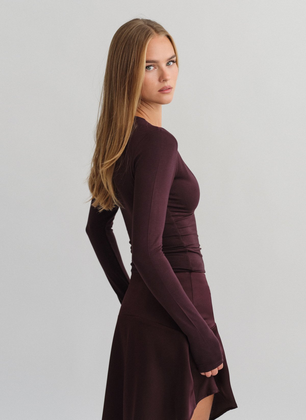 Bamboo blouse with lace-3