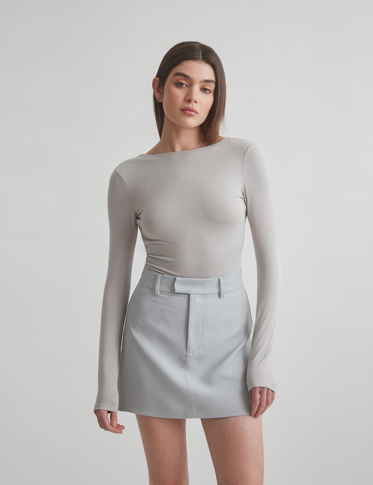 Bamboo longsleeve openback bodysuit-3