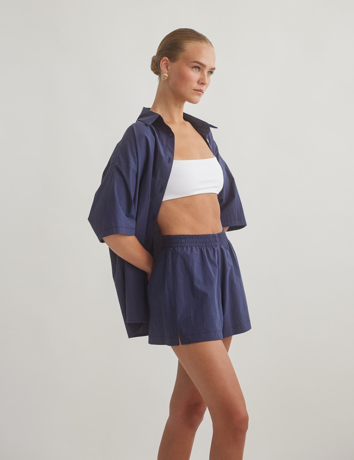 Γυναικείο σορτς από ποπλίνα