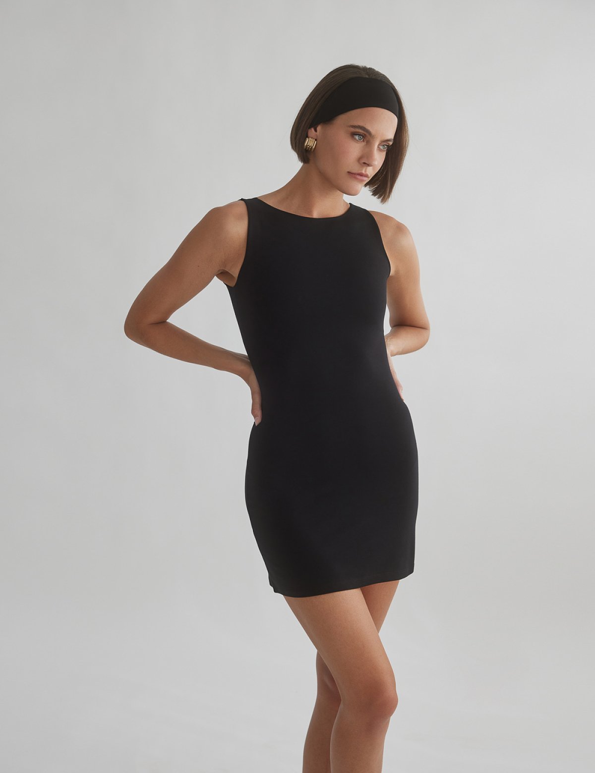 Sleeveless mini dress-1