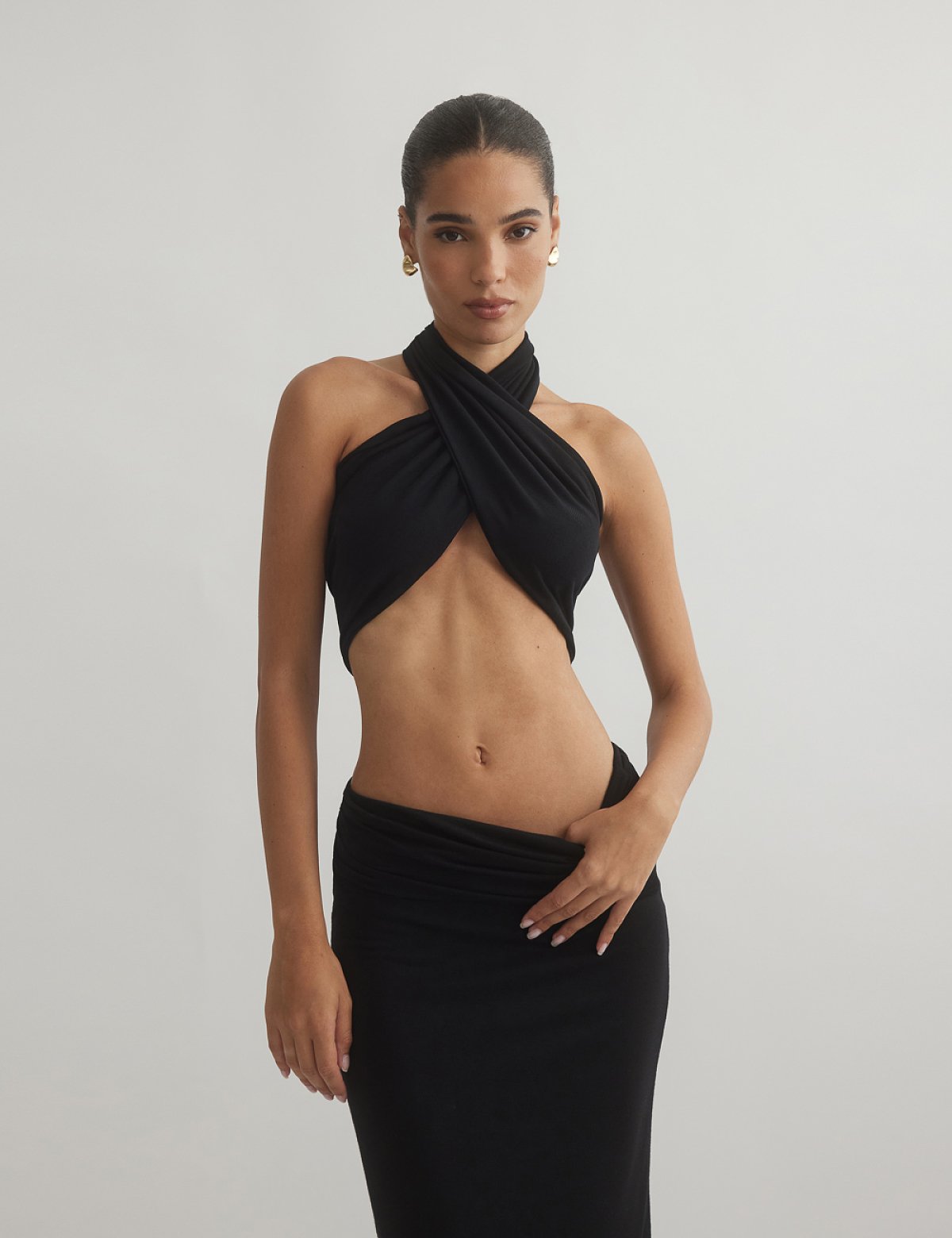 Γυναικείο τοπ με ελαφριά πλέξη