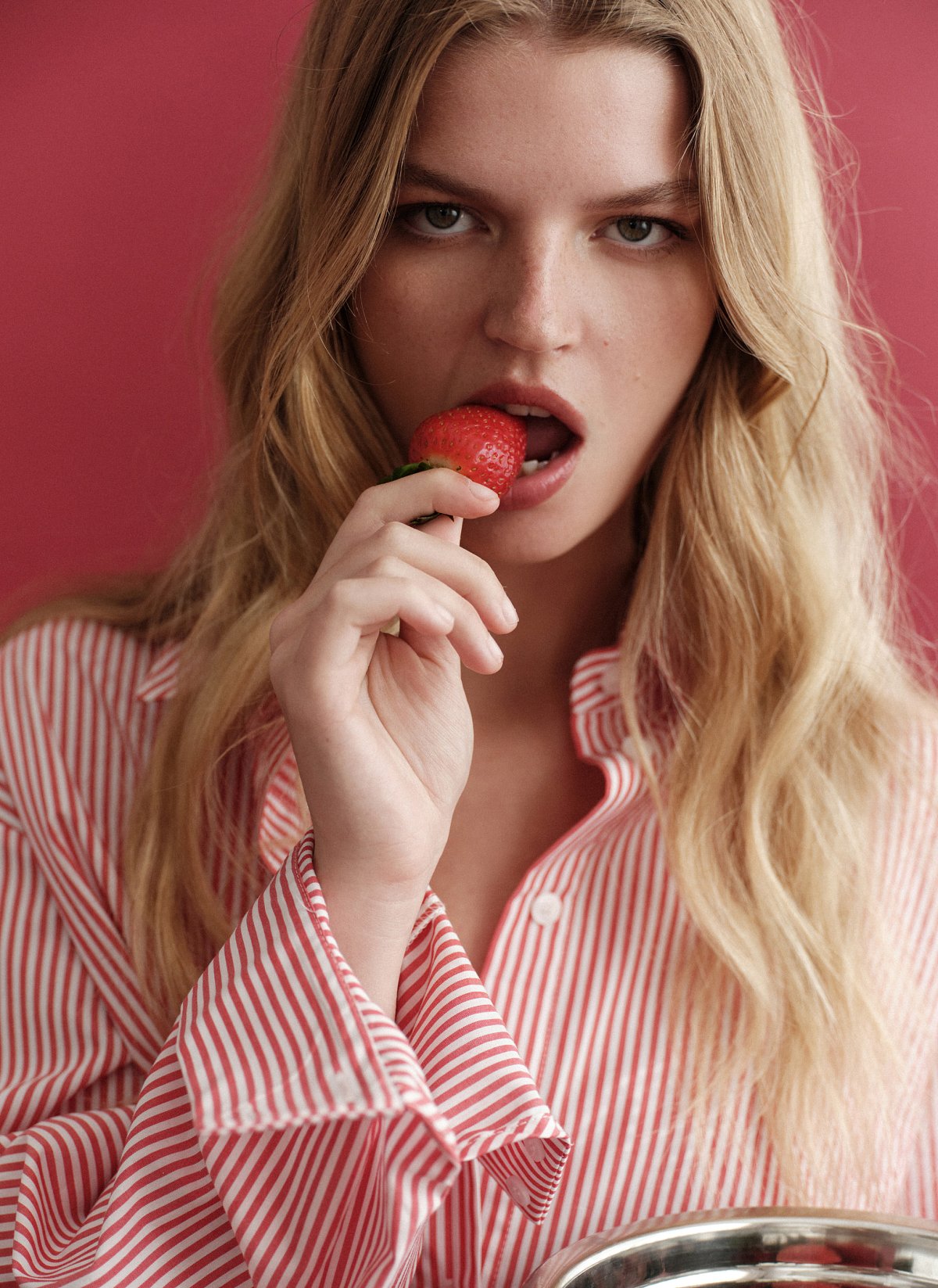 Oversized striped shirt-5