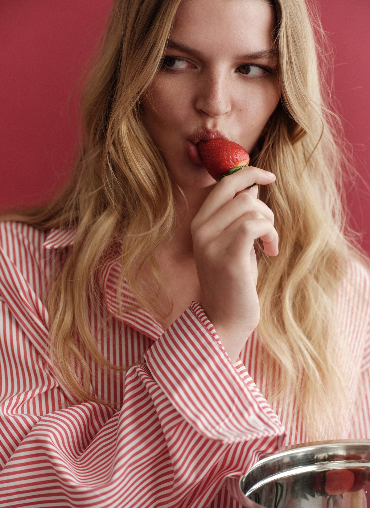 Oversized striped shirt-6