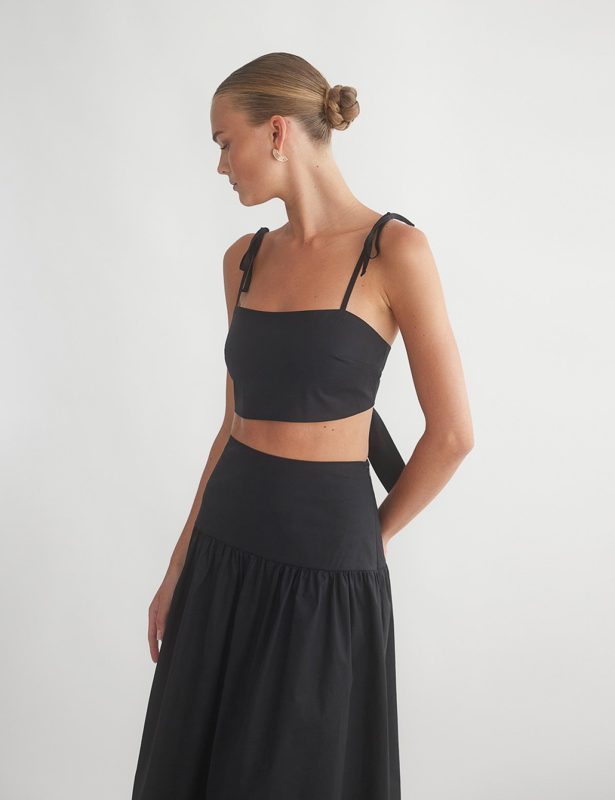 Γυναικείο crop τοπ ποπλίνα