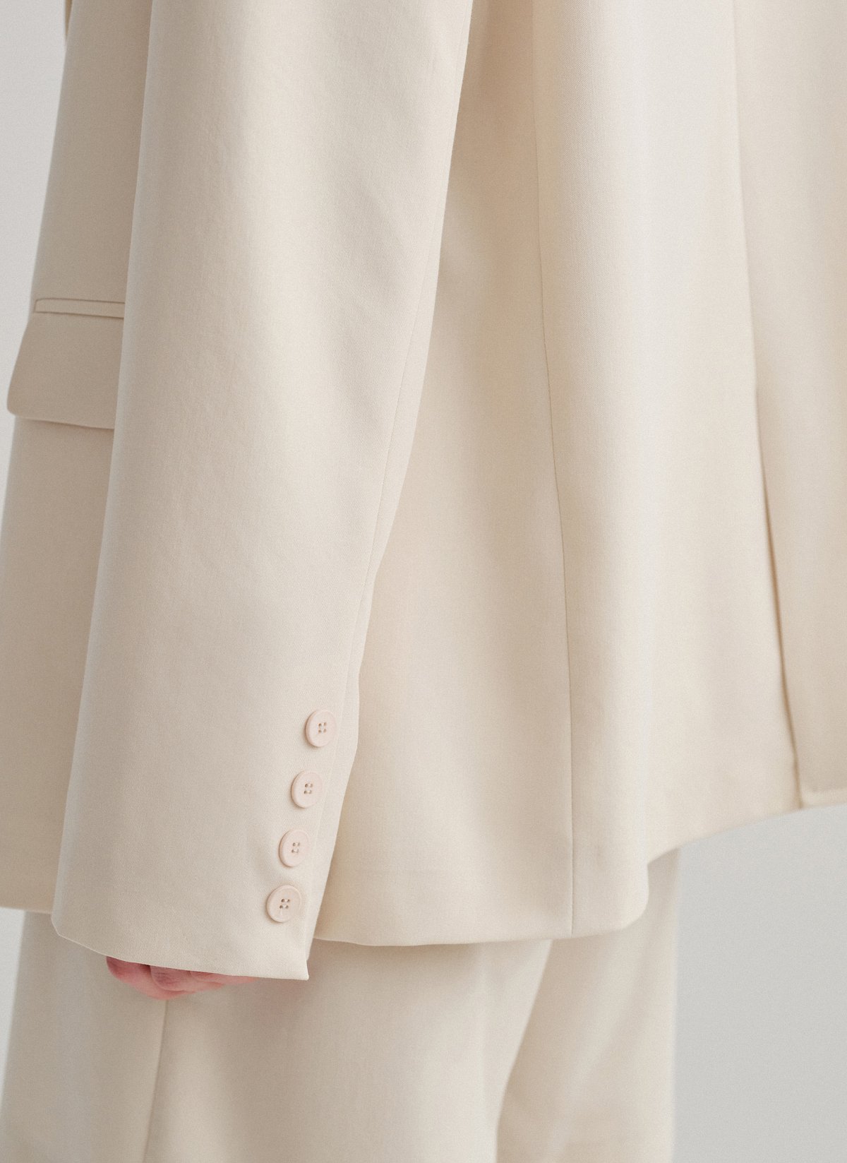 Γυναικείο υφασμάτινο oversized μπλέιζερ