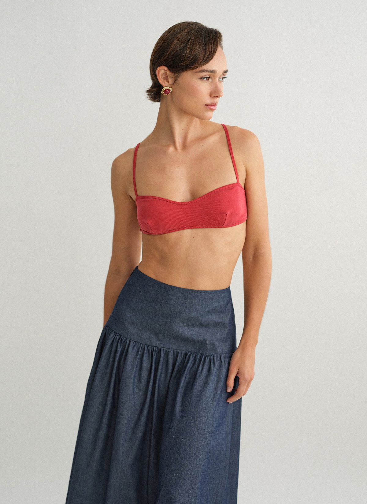 Γυναικείο ριπ crop τοπ