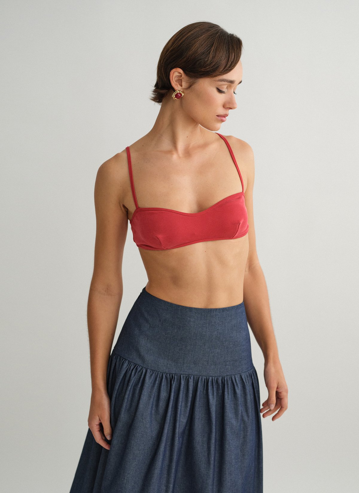 Γυναικείο ριπ crop τοπ