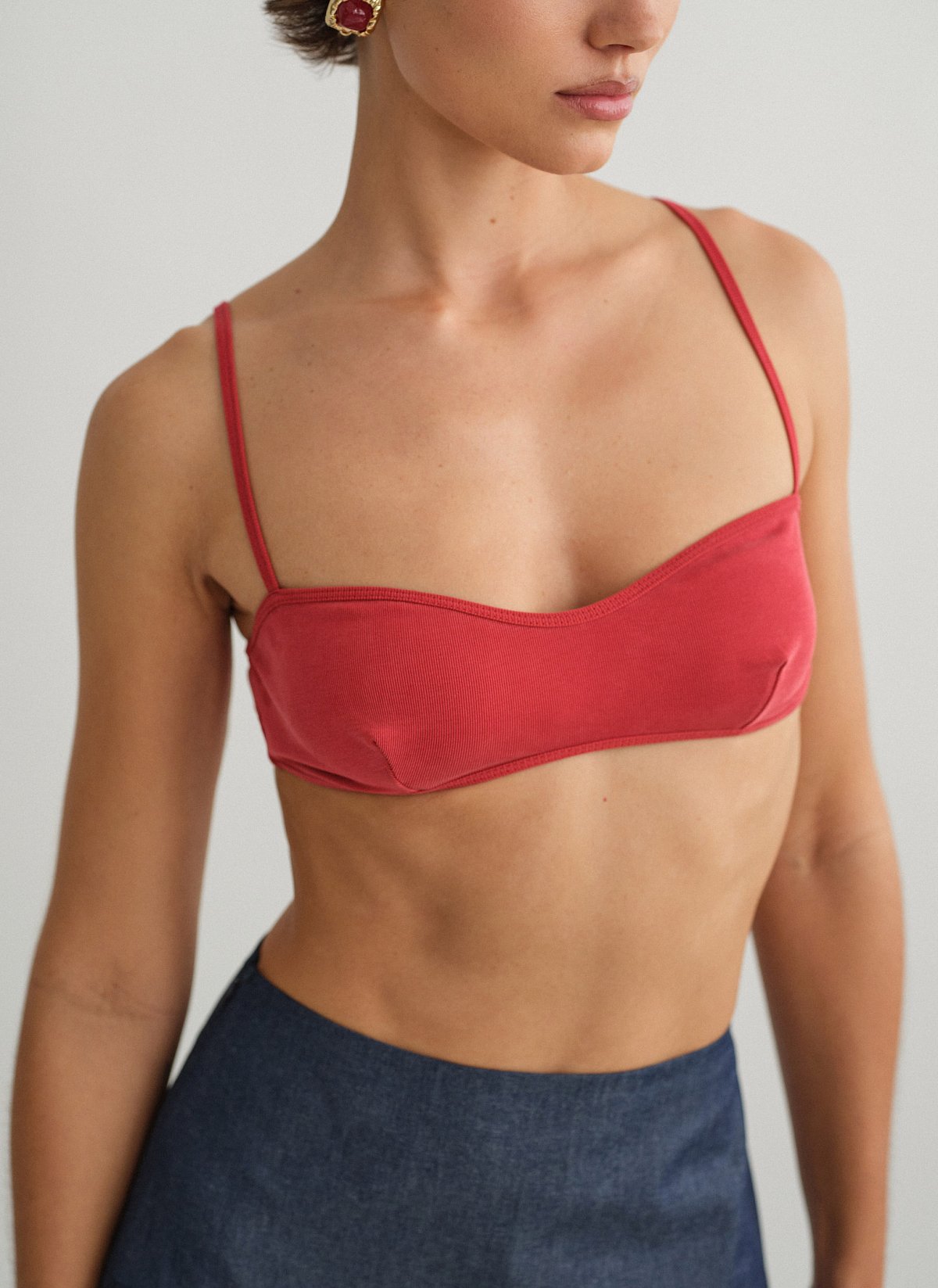 Γυναικείο ριπ crop τοπ