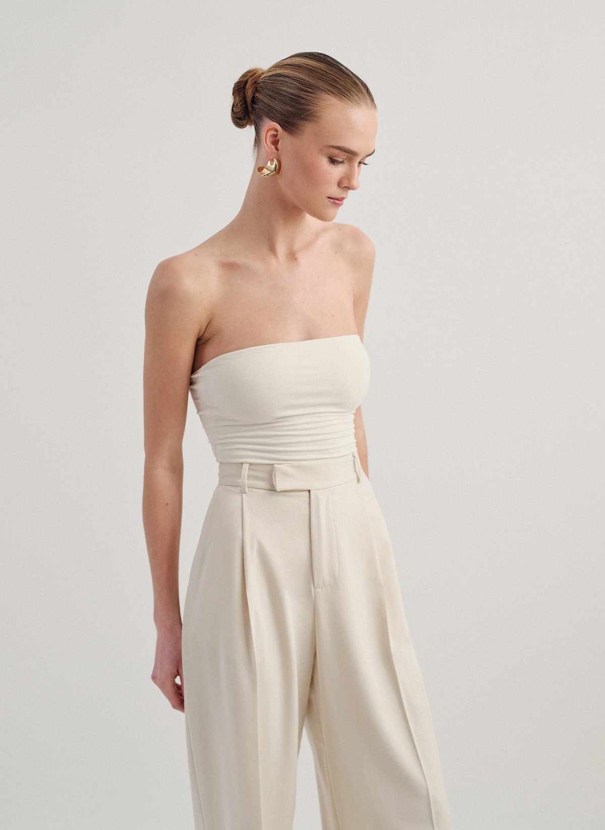 Γυναικείο στράπλες κορμάκι bamboo