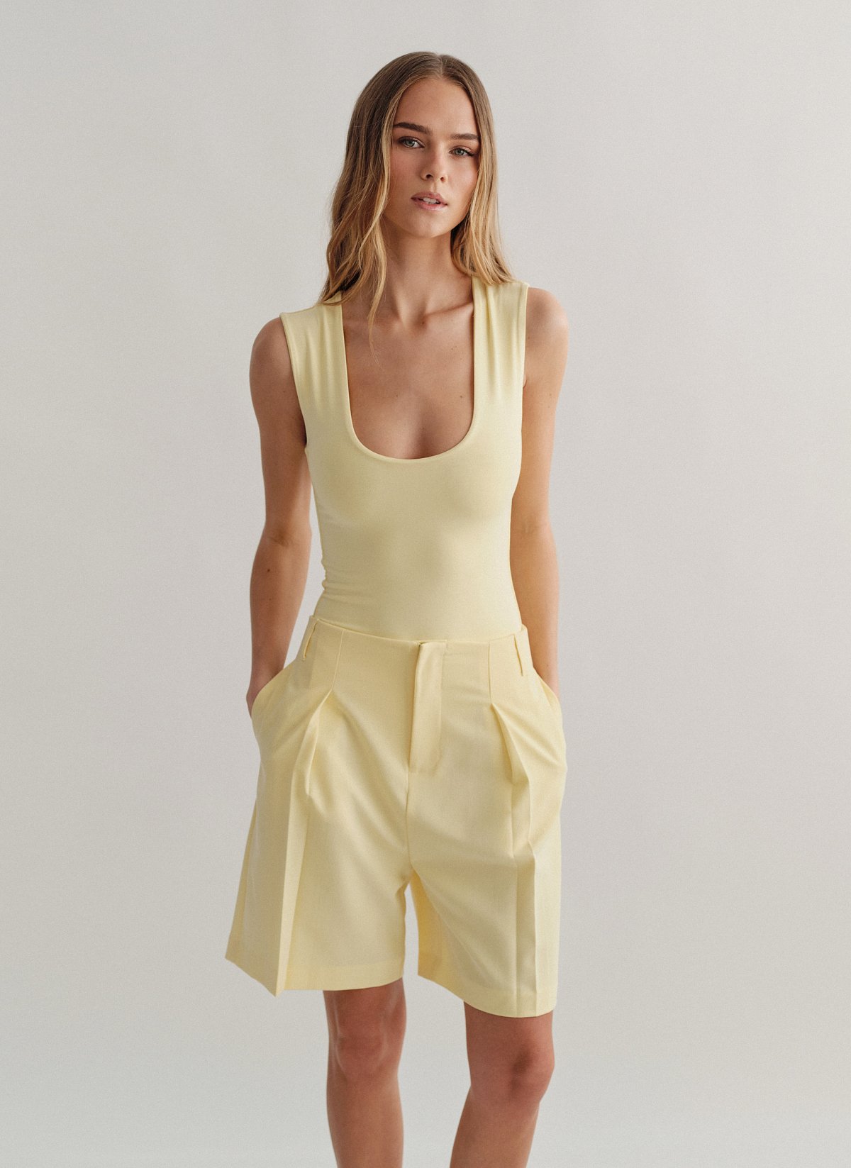 Γυναικείο αμάνικο κορμάκι bamboo