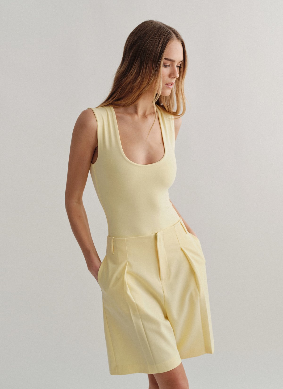 Γυναικείο αμάνικο κορμάκι bamboo