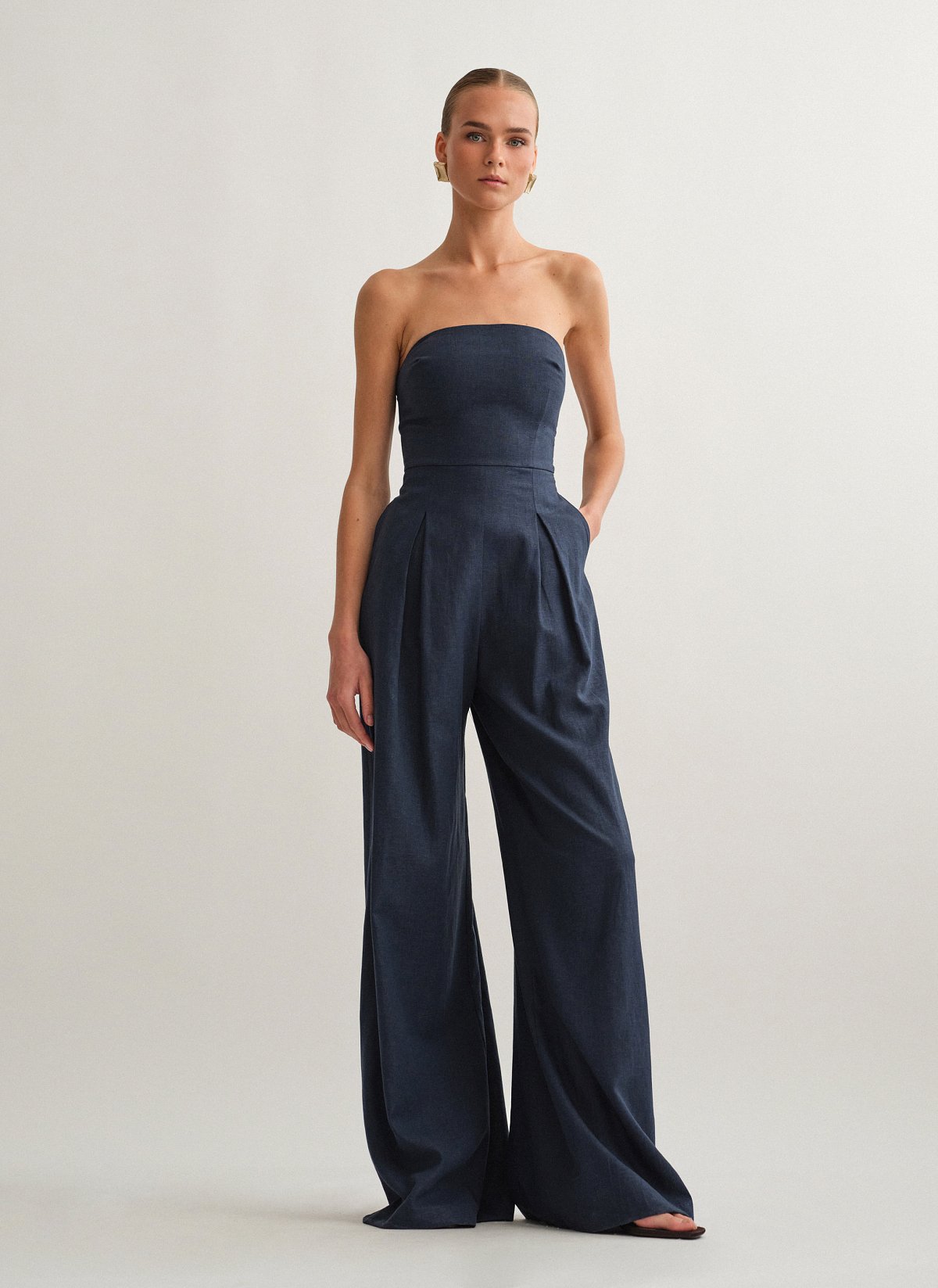Linen jumpsuit-5