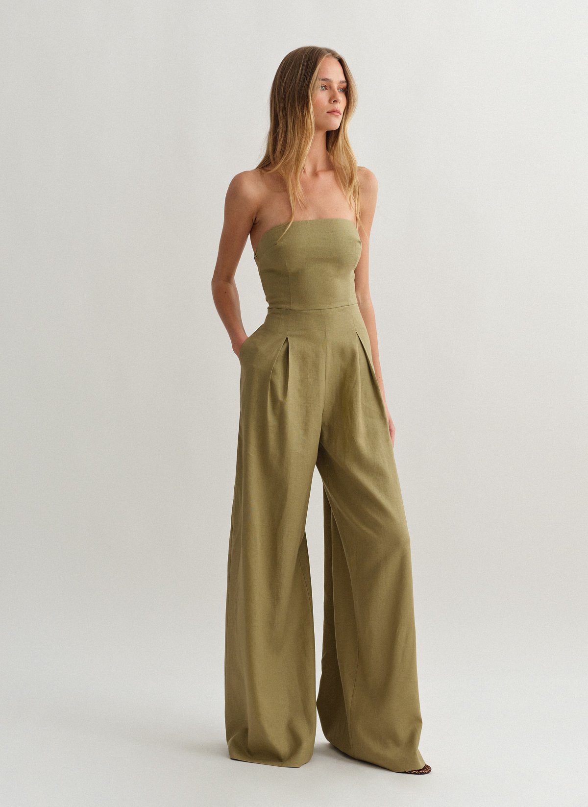 Linen jumpsuit-0