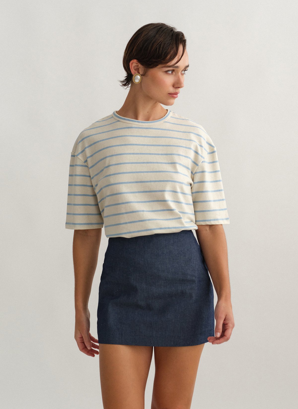 Γυναικεία denim παντελονόφουστα,