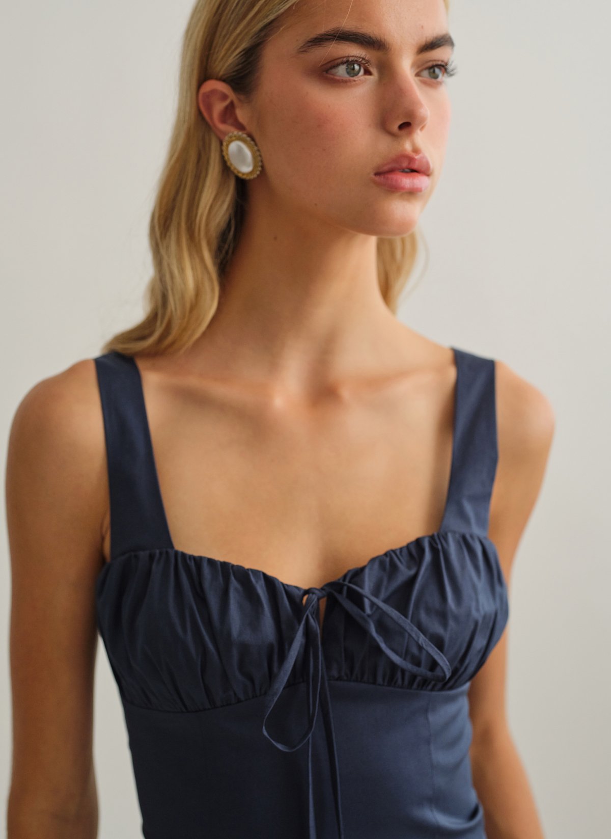 Γυναικείο κορσέ τοπ ποπλίνα