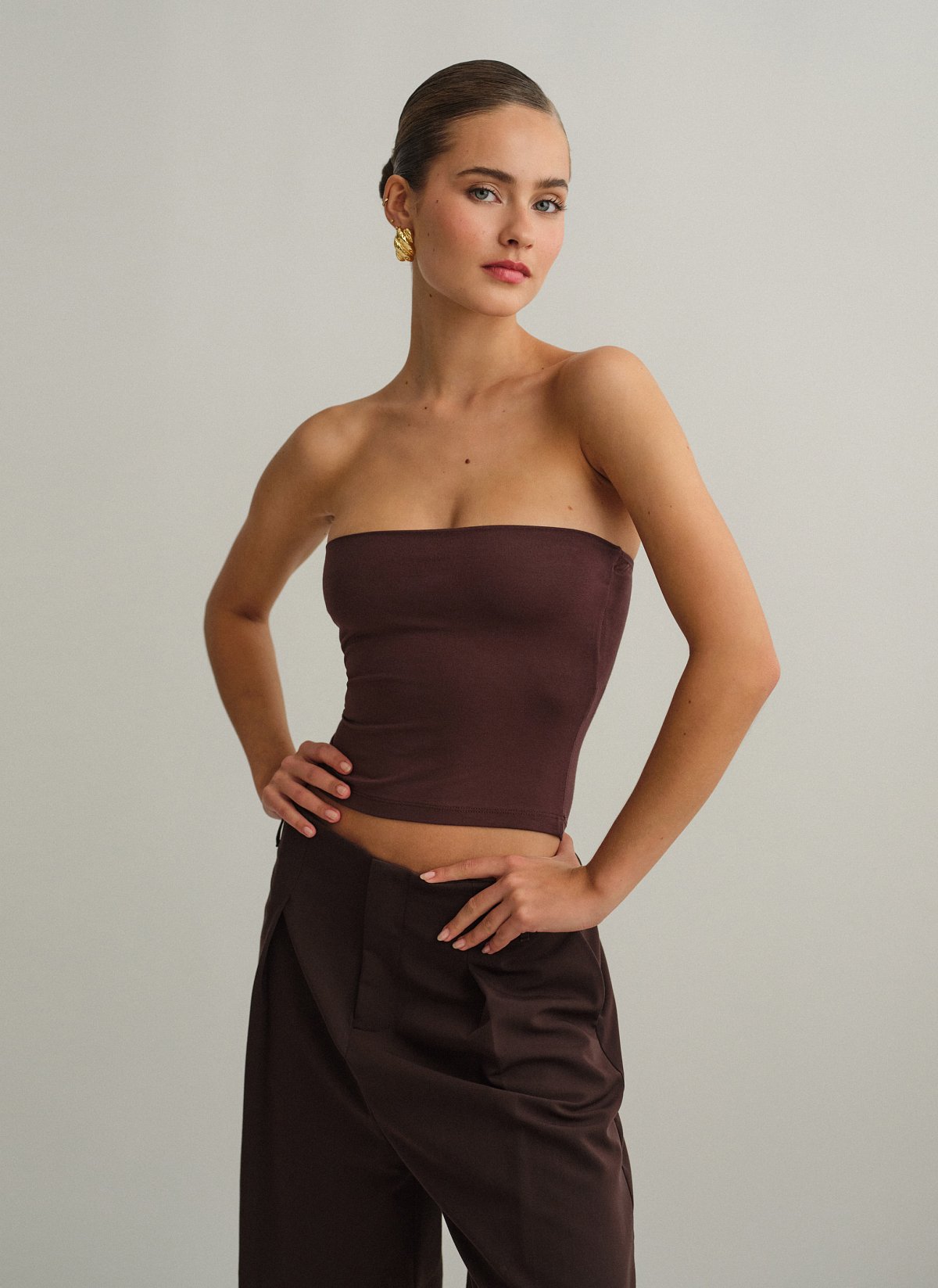 Γυναικείο στράπλες τοπ bamboo