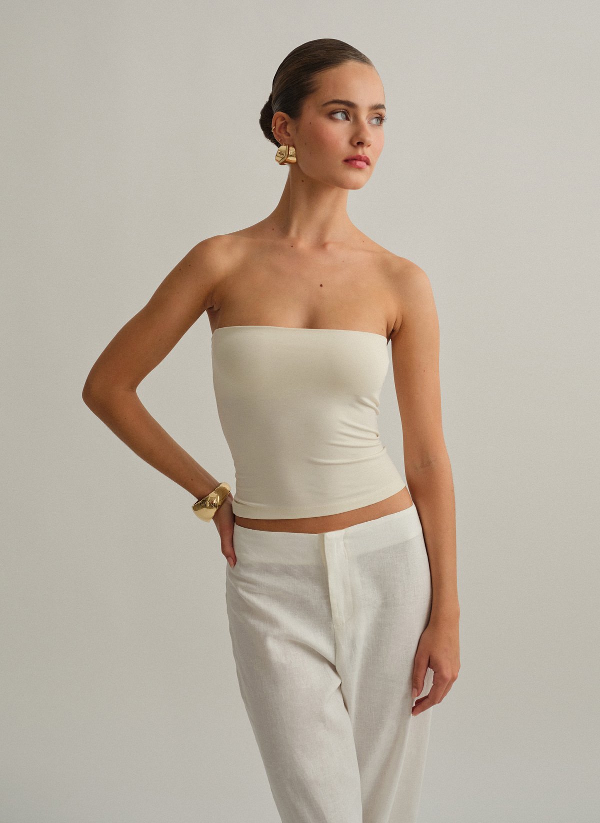 Γυναικείο στράπλες τοπ bamboo