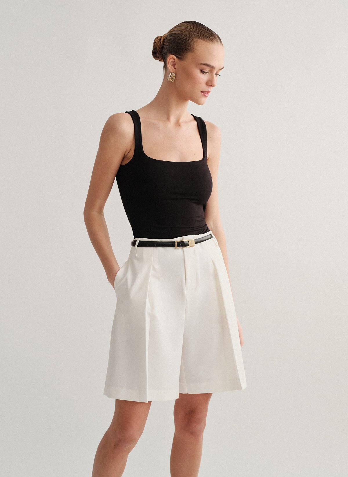 Γυναικείο αμάνικη μπλούζα bamboo