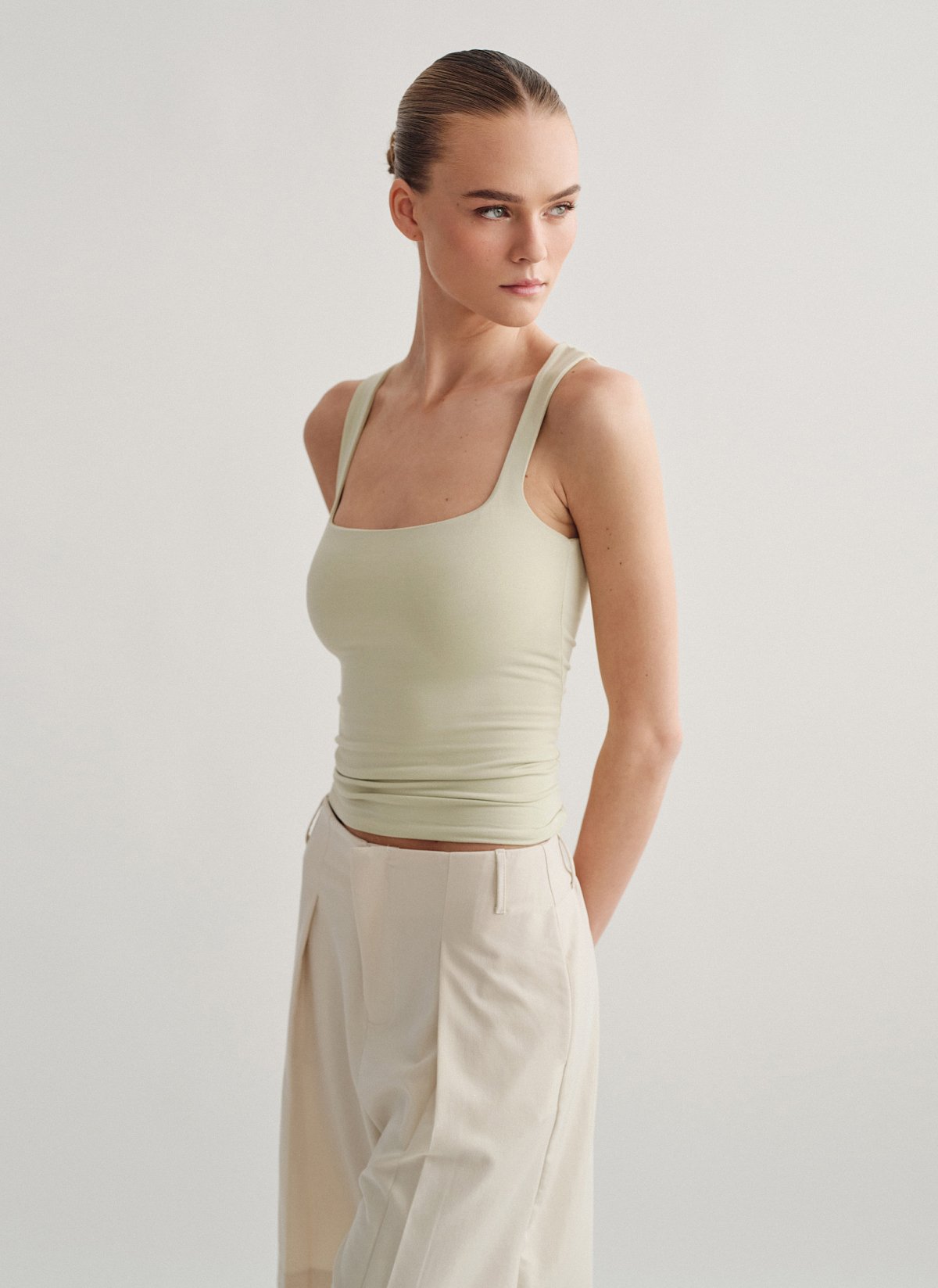 Γυναικείο αμάνικη μπλούζα bamboo