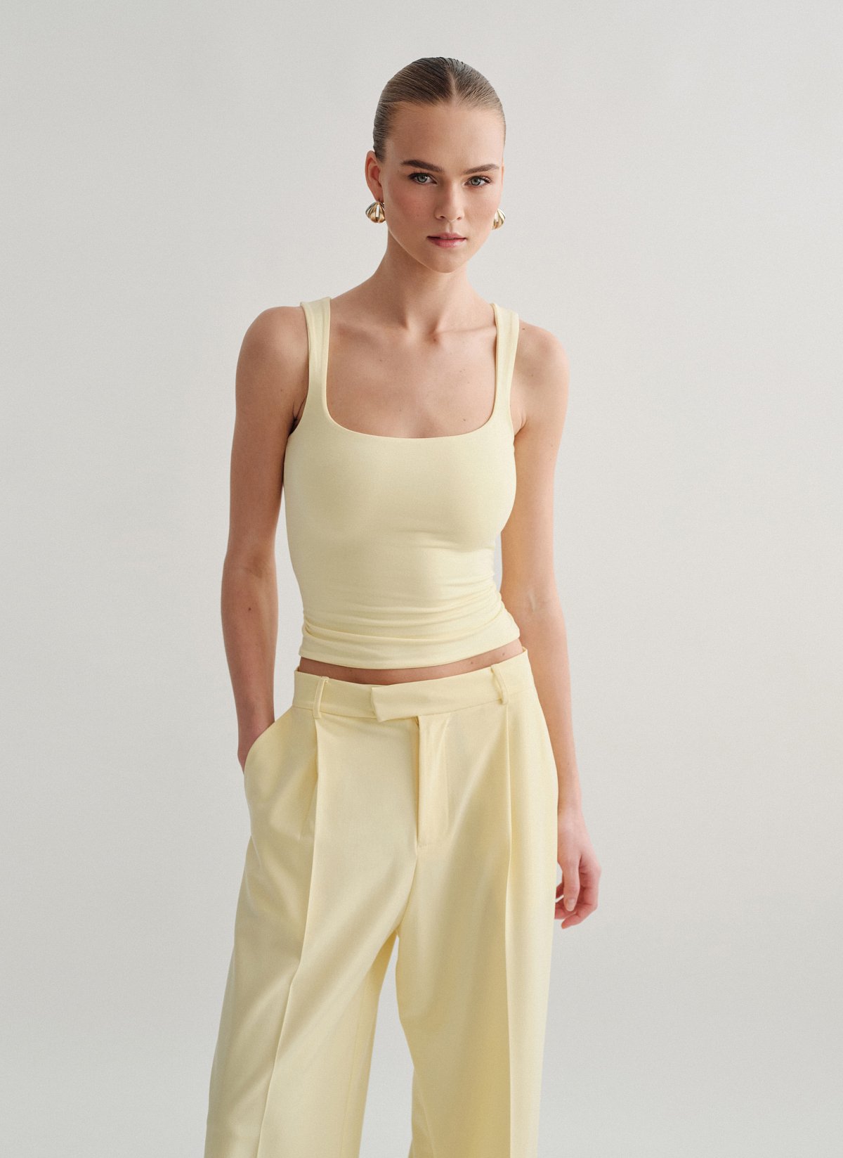 Γυναικείο αμάνικη μπλούζα bamboo