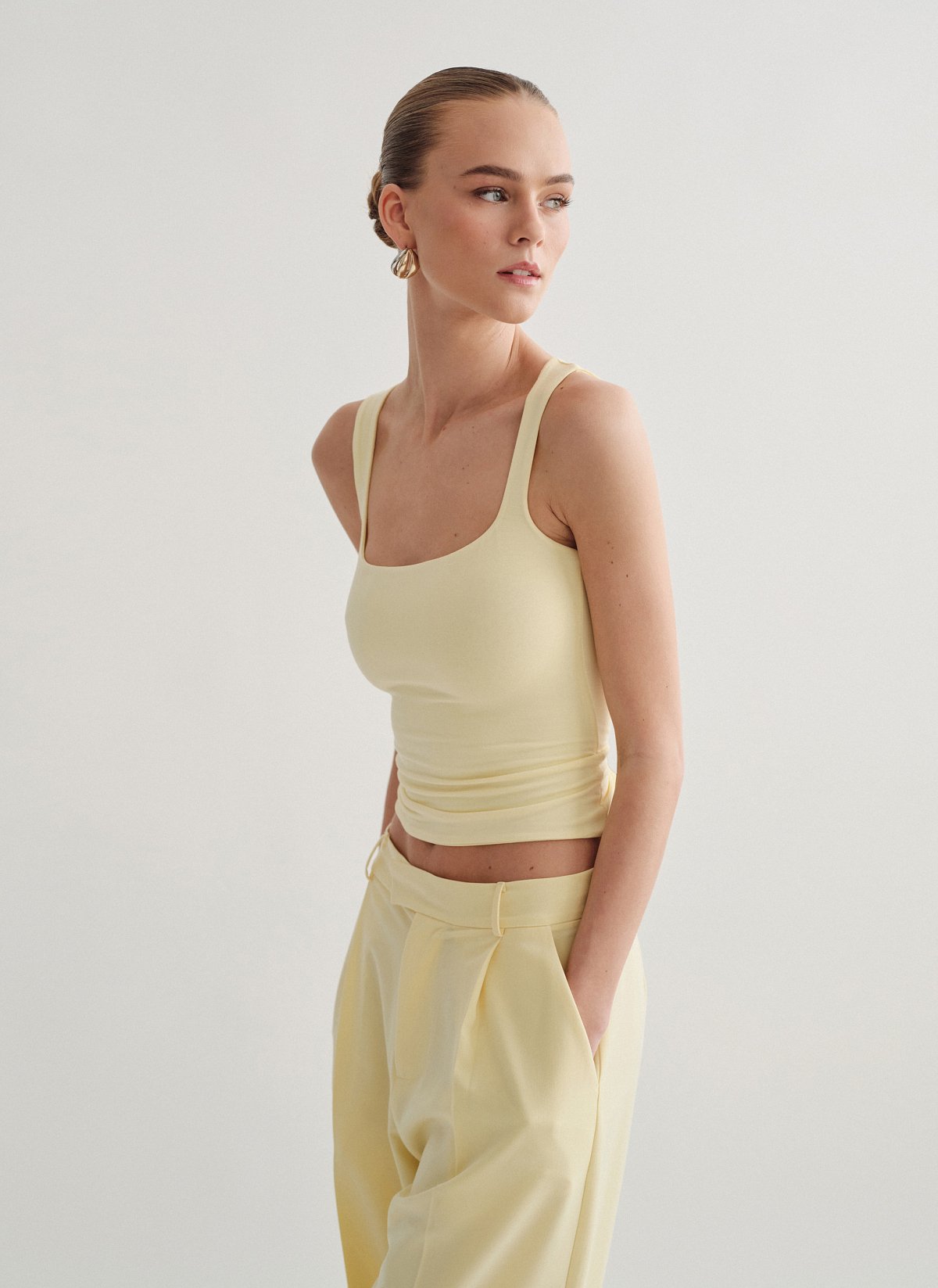 Γυναικείο αμάνικη μπλούζα bamboo