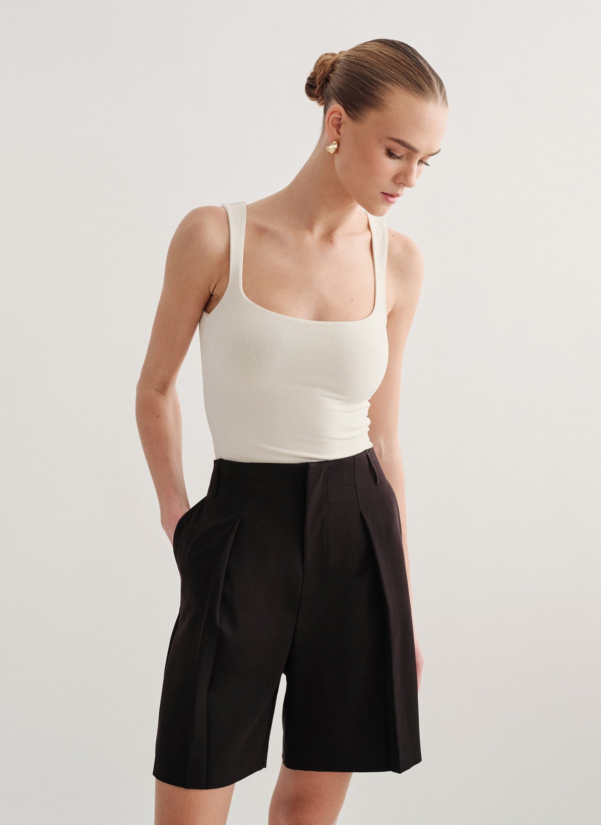 Γυναικείο αμάνικη μπλούζα bamboo