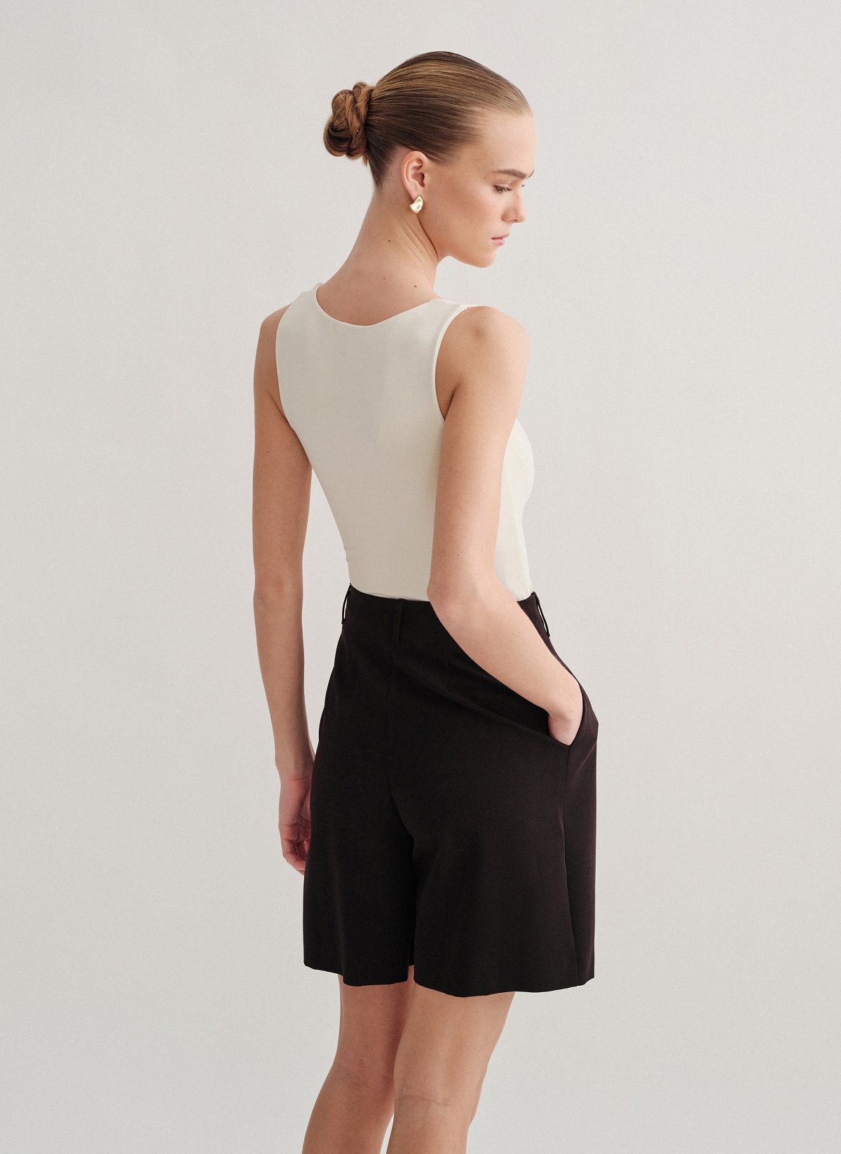 Γυναικείο αμάνικη μπλούζα bamboo