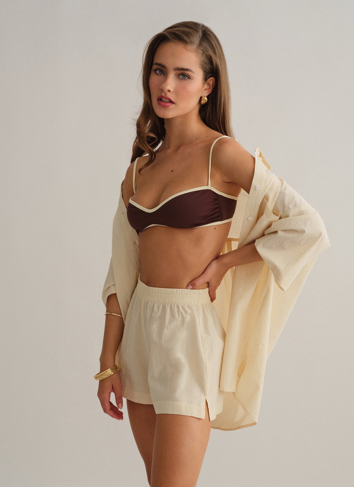 Crinckle-effect shorts-4