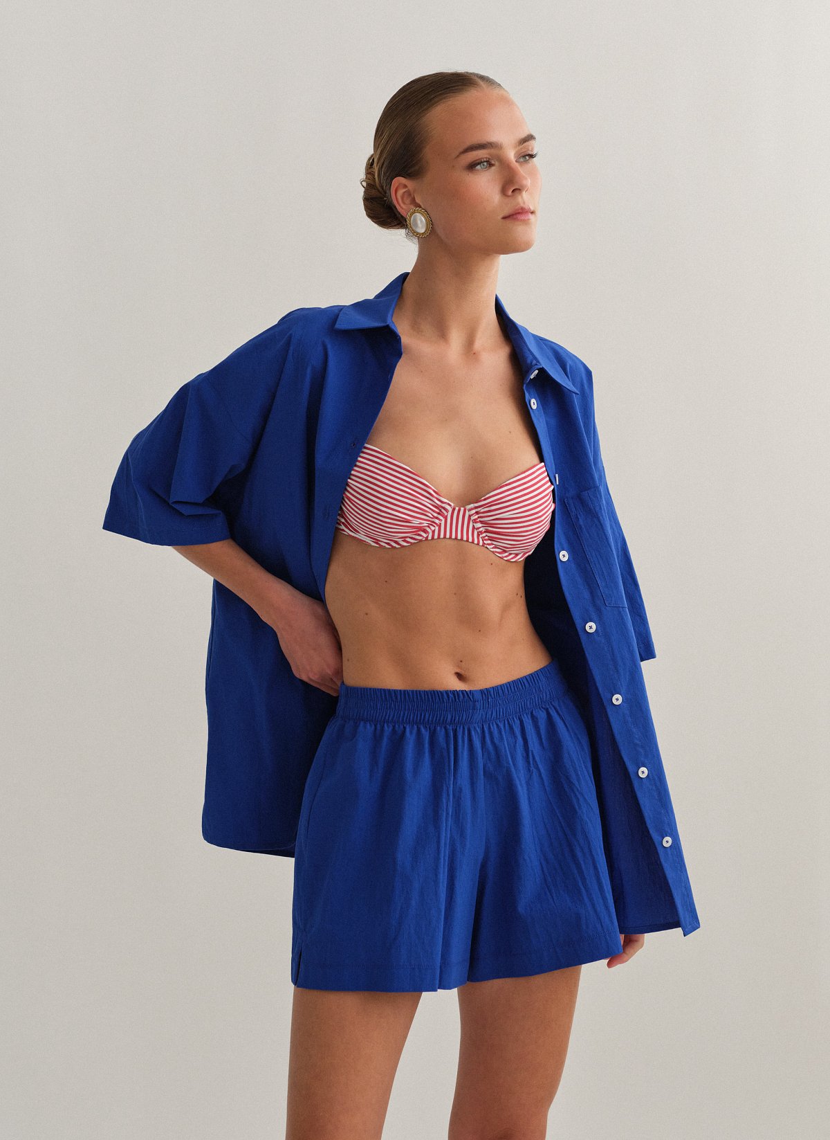 Crinckle-effect shorts-18