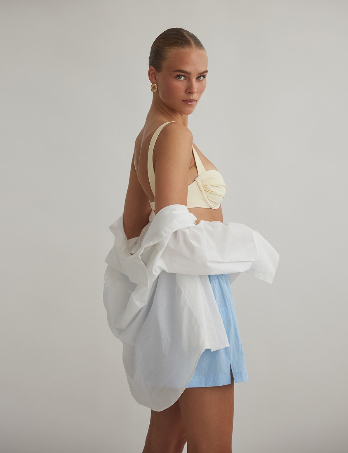 Crinckle-effect shorts-15