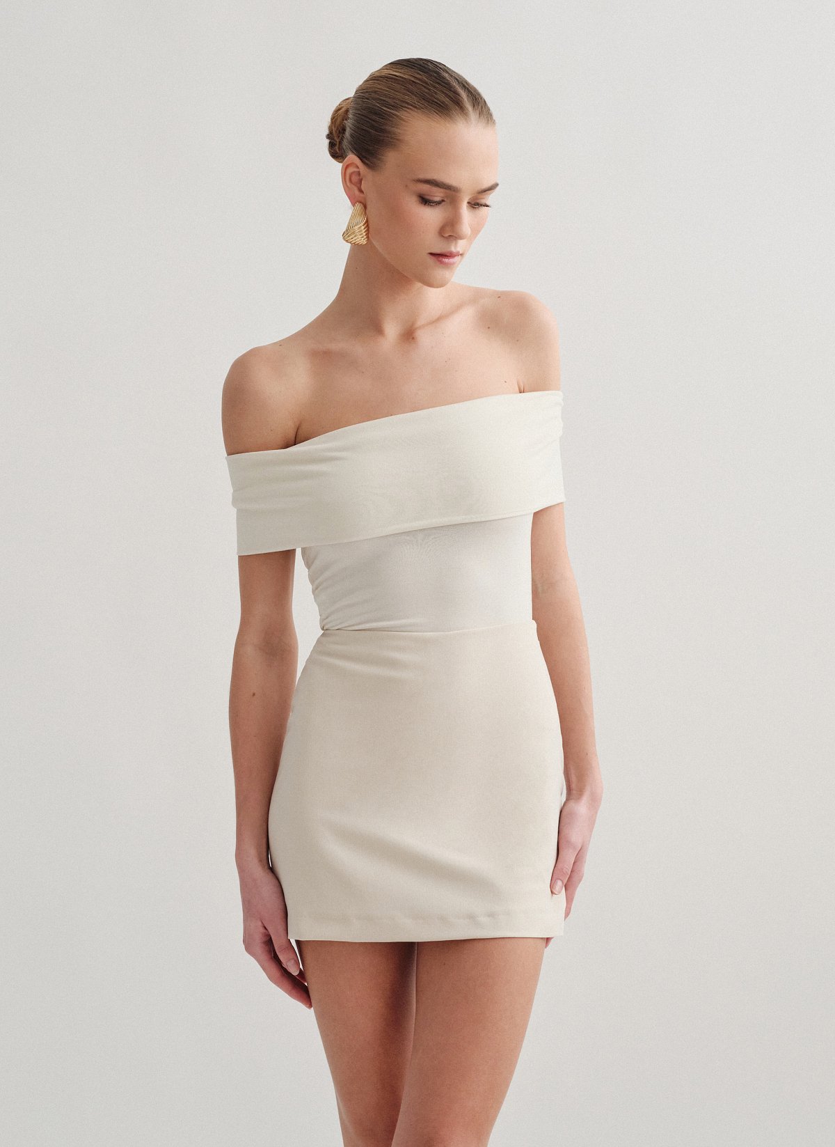 Γυναικείο off-shoulder τοπ bamboo