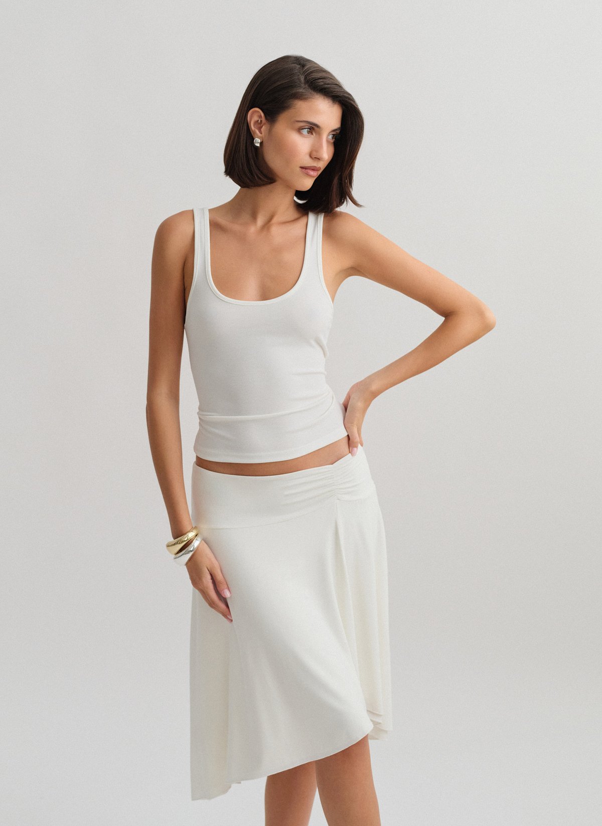 Sleeveless ribbed blouse-13