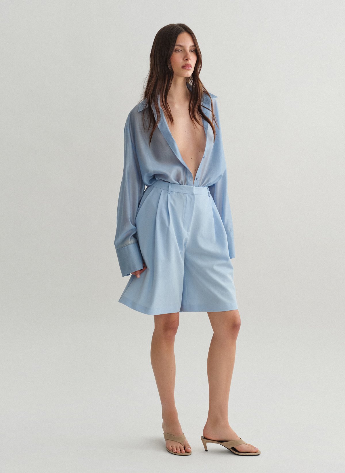 Υφασμάτινη βερμούδα-3