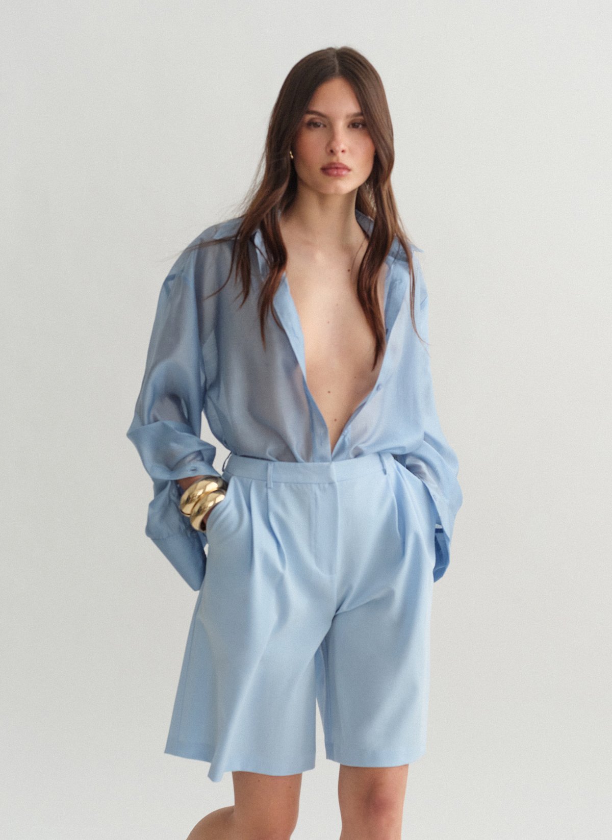 Υφασμάτινη βερμούδα-4