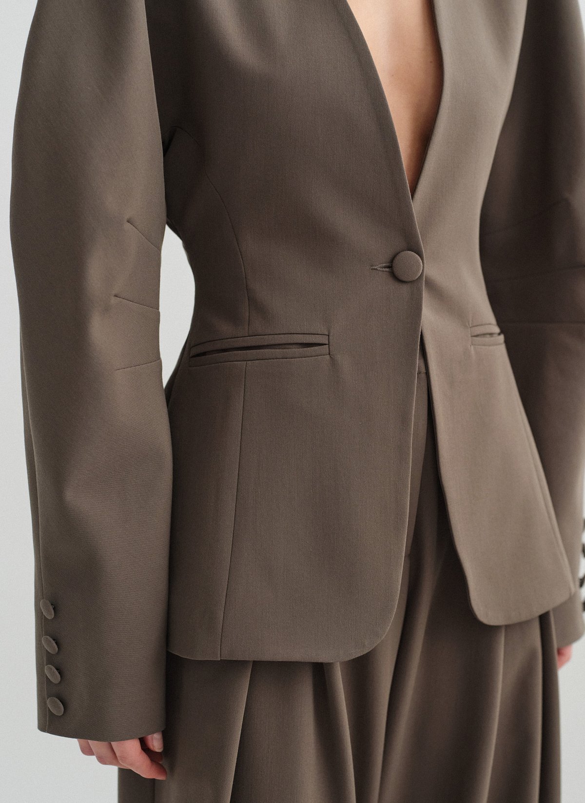 Μεσάτο μπλέιζερ με δομή-8