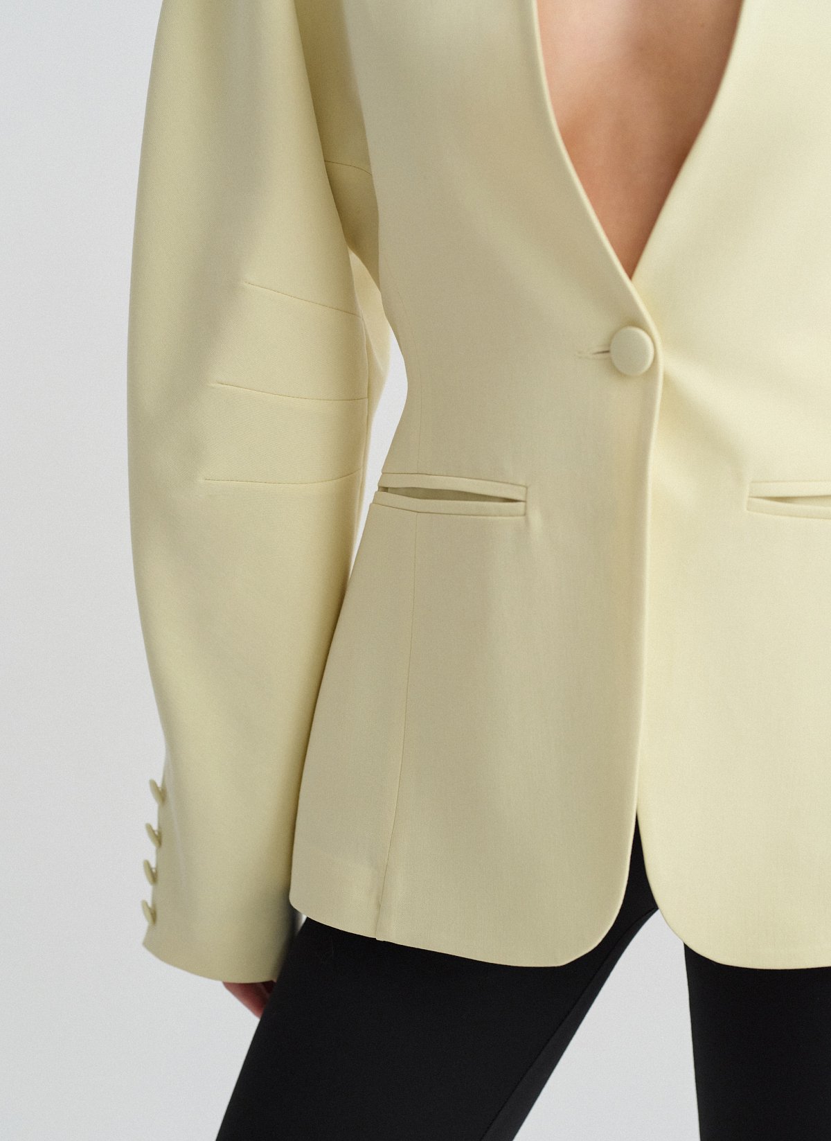 Μεσάτο μπλέιζερ με δομή-14