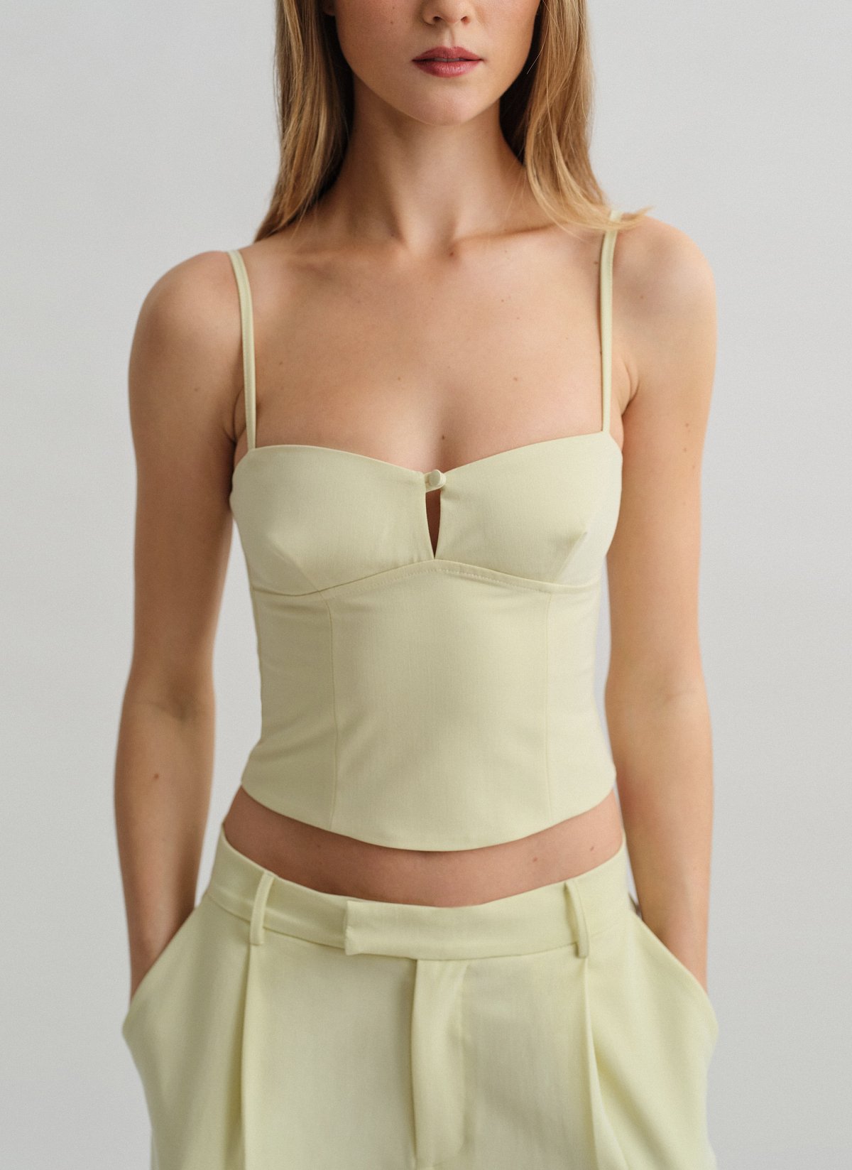 Textured top with front detail-2