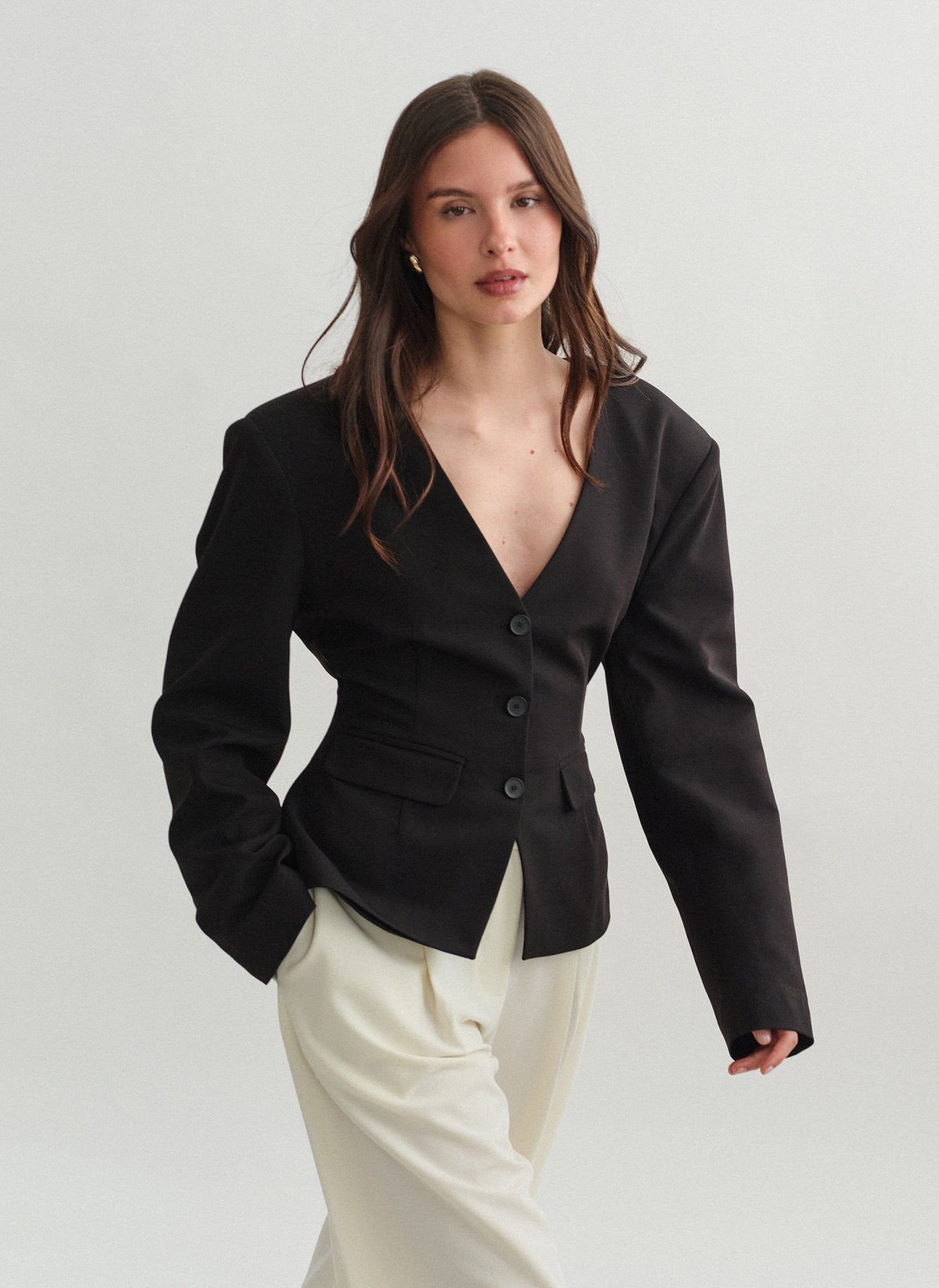 Fitted blazer-1