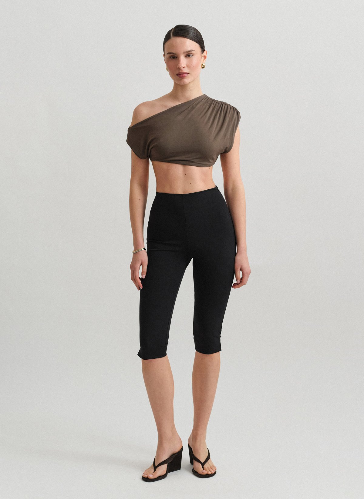 Ελαστικό κάπρι παντελόνι-9