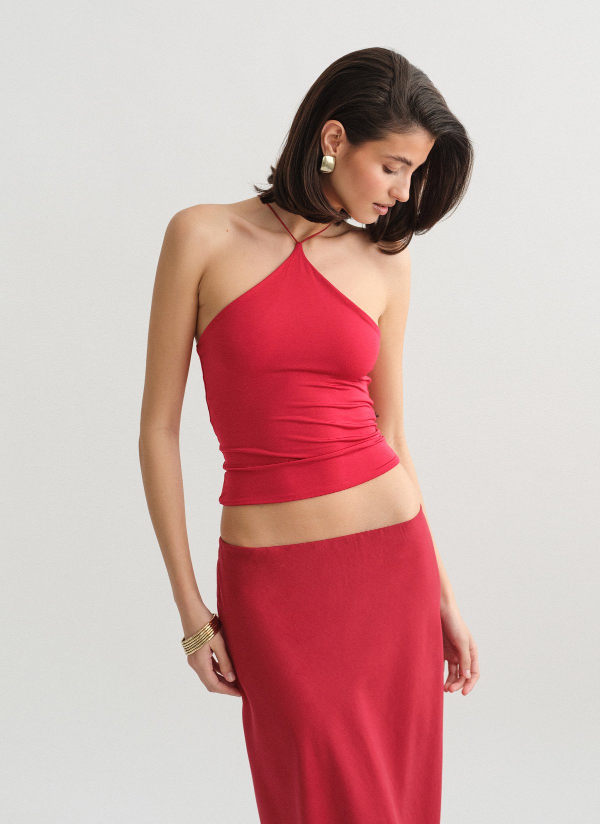 Halter τοπ με λεπτές τιράντες-8