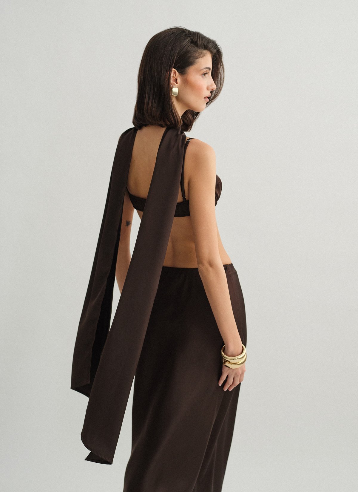 Σατέν bustier τοπ-12