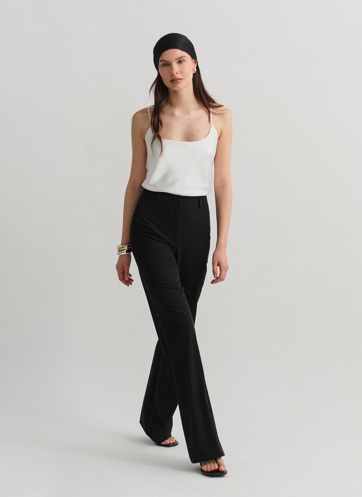 Υφασμάτινο ίσιο παντελόνι-22