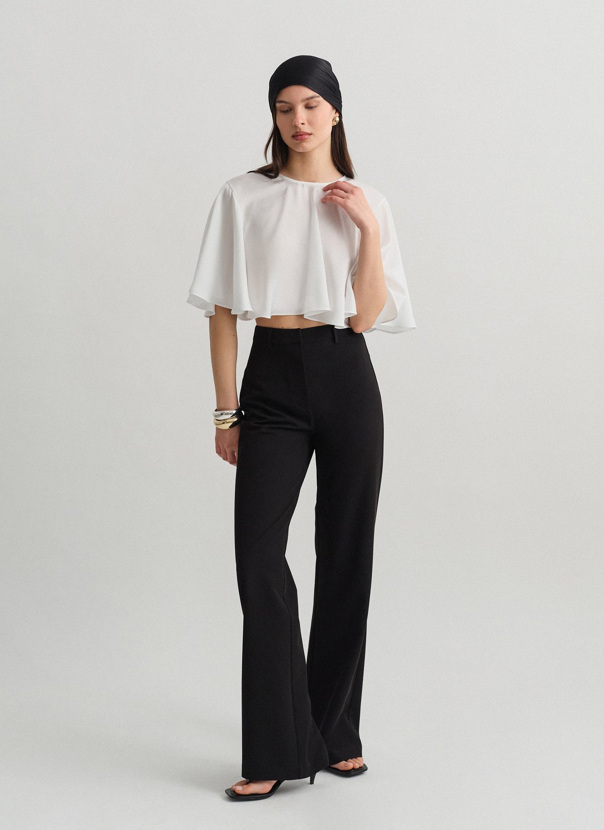 Υφασμάτινο ίσιο παντελόνι-18