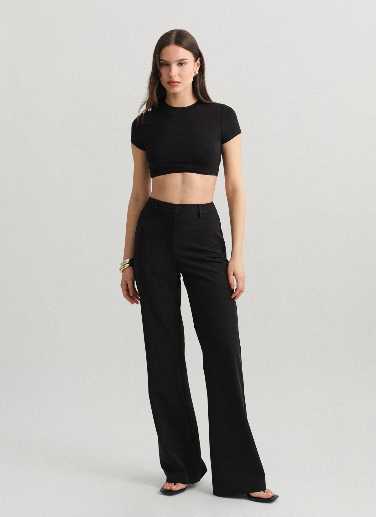 Υφασμάτινο ίσιο παντελόνι-17