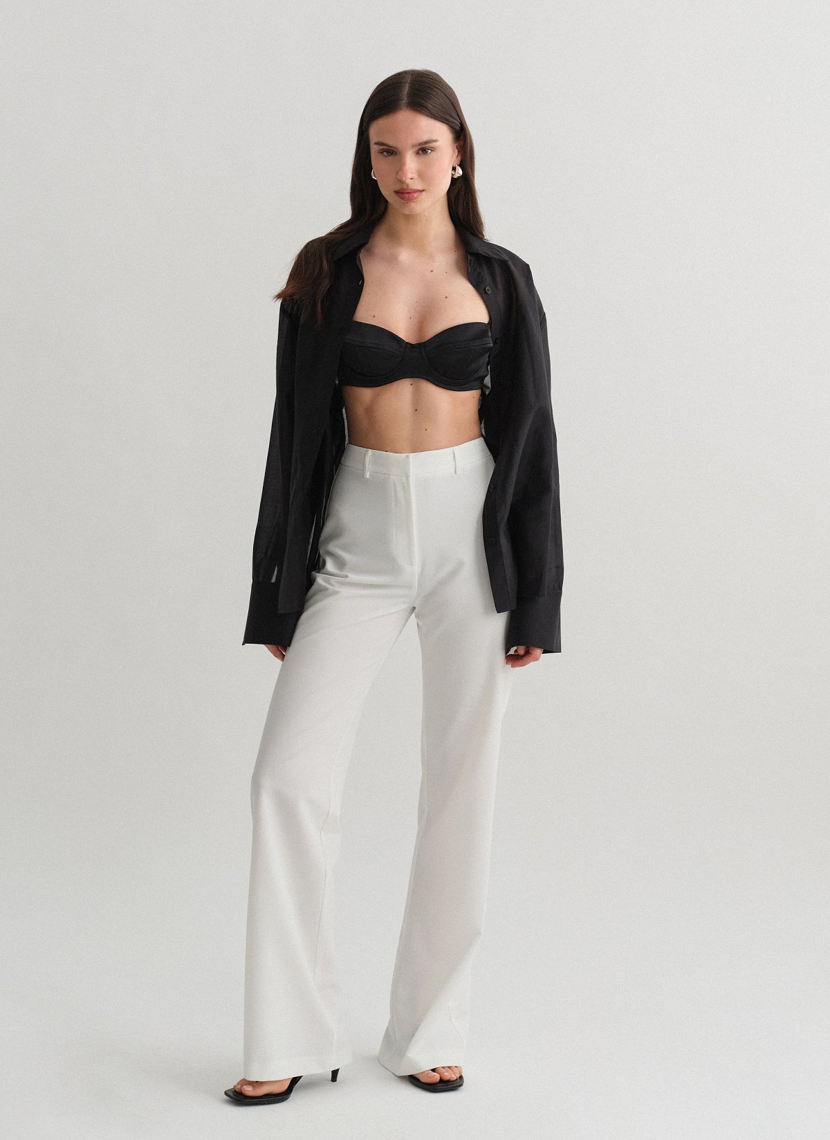 Υφασμάτινο ίσιο παντελόνι-24