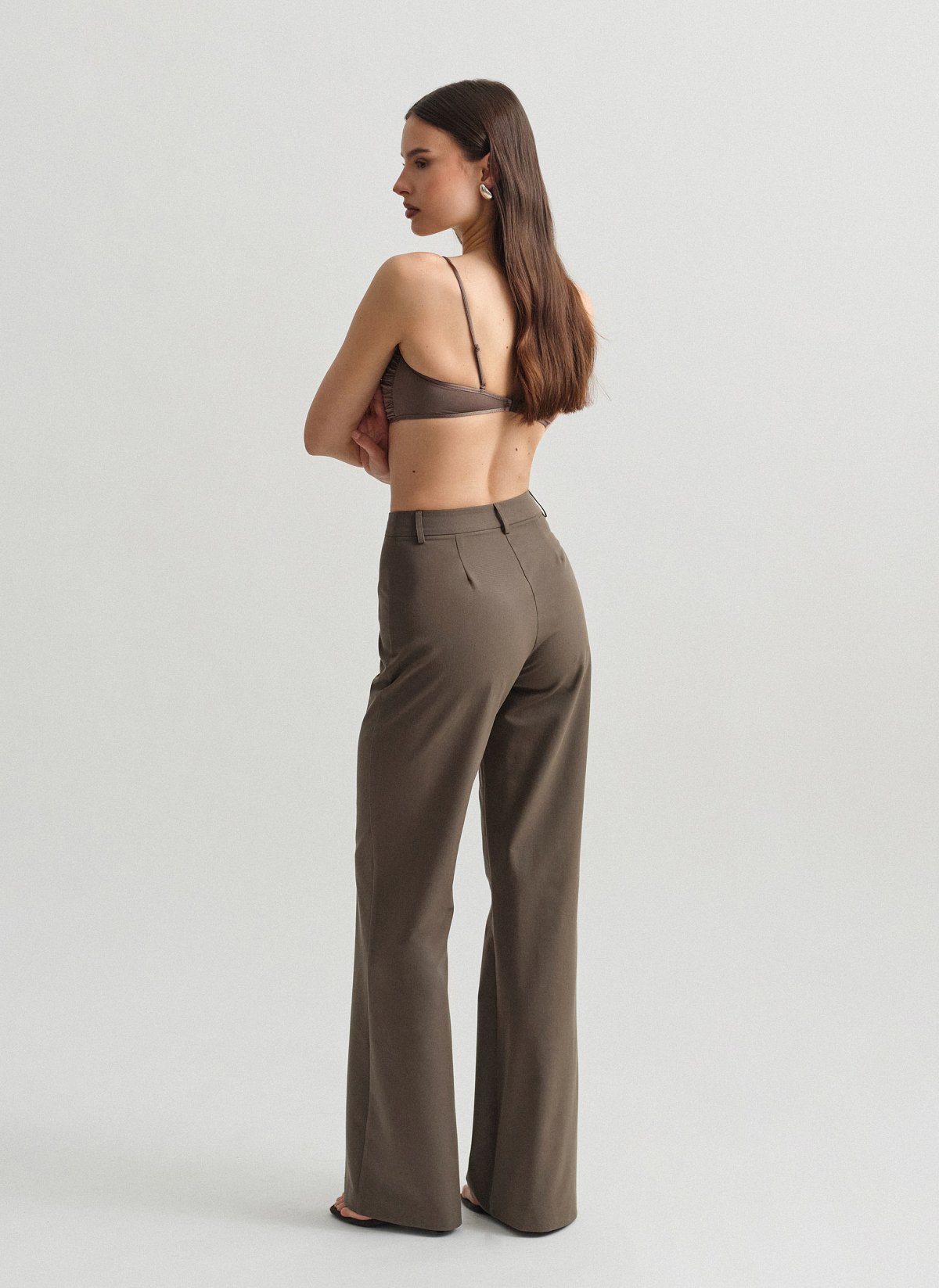 Υφασμάτινο ίσιο παντελόνι-10