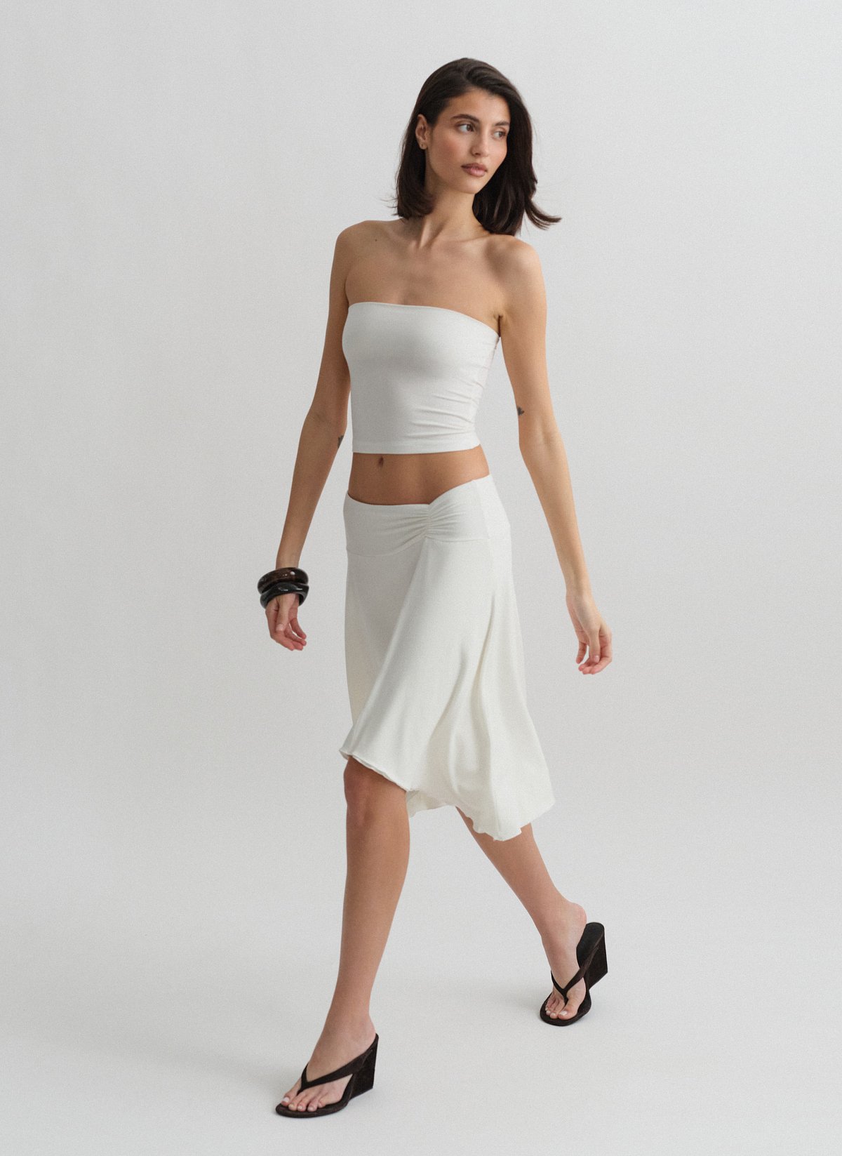 Aσύμμετρη φούστα bamboo-16