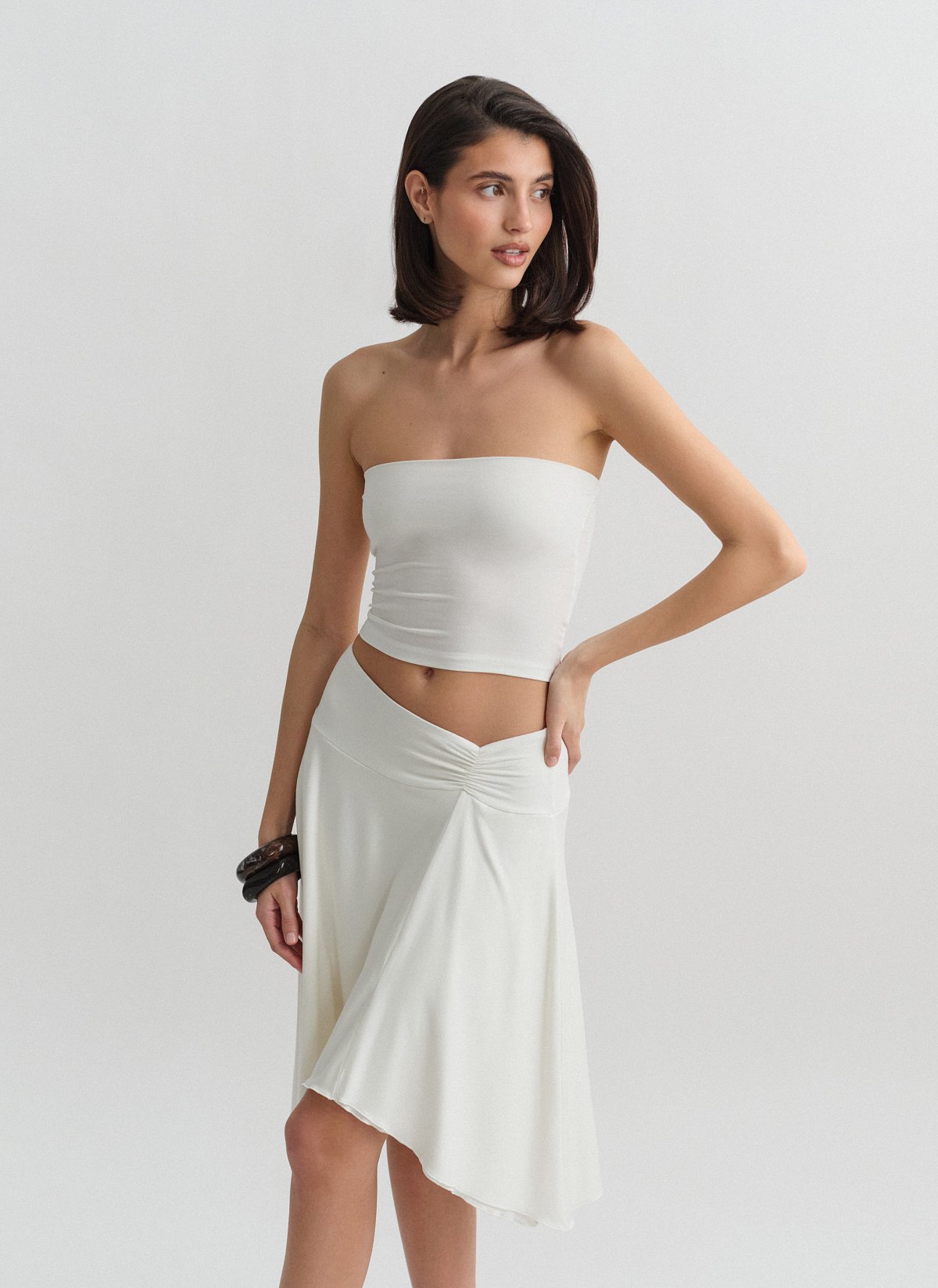 Aσύμμετρη φούστα bamboo-15