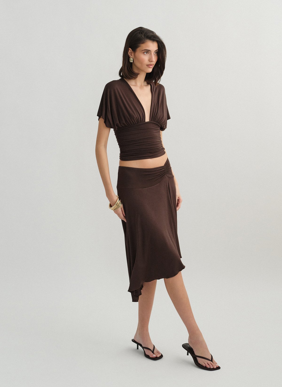 Aσύμμετρη φούστα bamboo-4